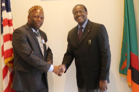 Courtesy Call – Zambian Ambassador to the USA